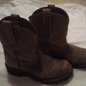 Ariat Brown Combat & Moto Boots